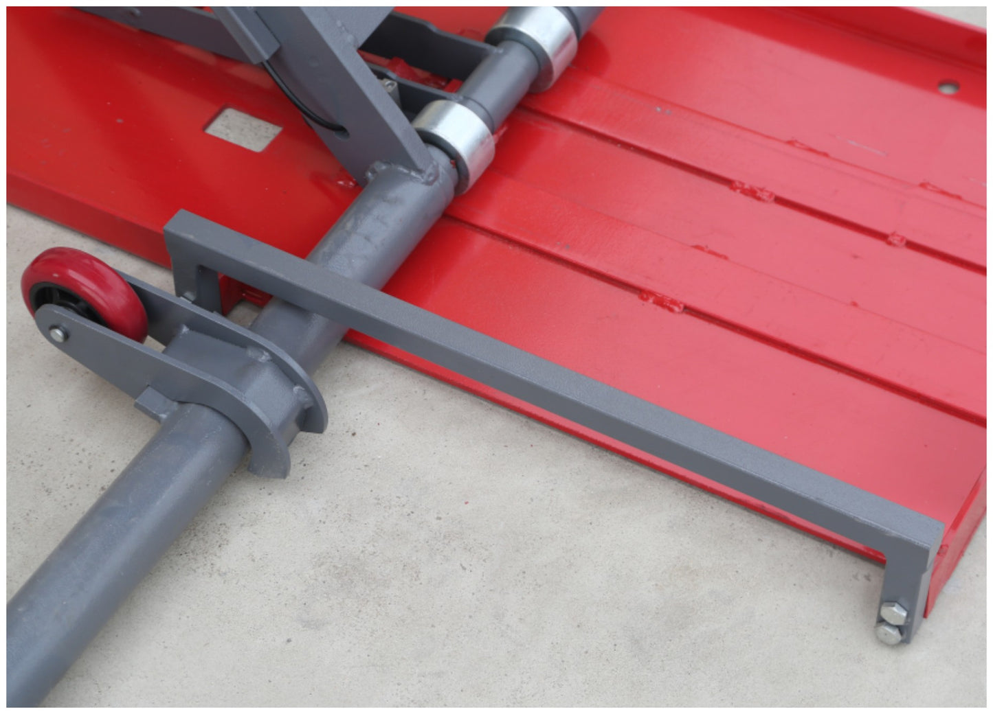 Fortisky Mid-Rise Scissor Lift 8000lb 47" Electric Lock Release 220V FSL-MR80