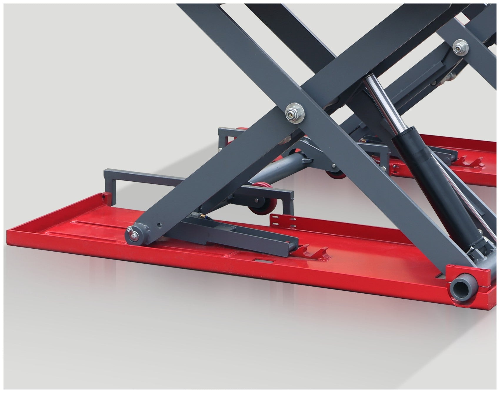 Fortisky Mid-Rise Scissor Lift 8000lb 47" Electric Lock Release 220V FSL-MR80