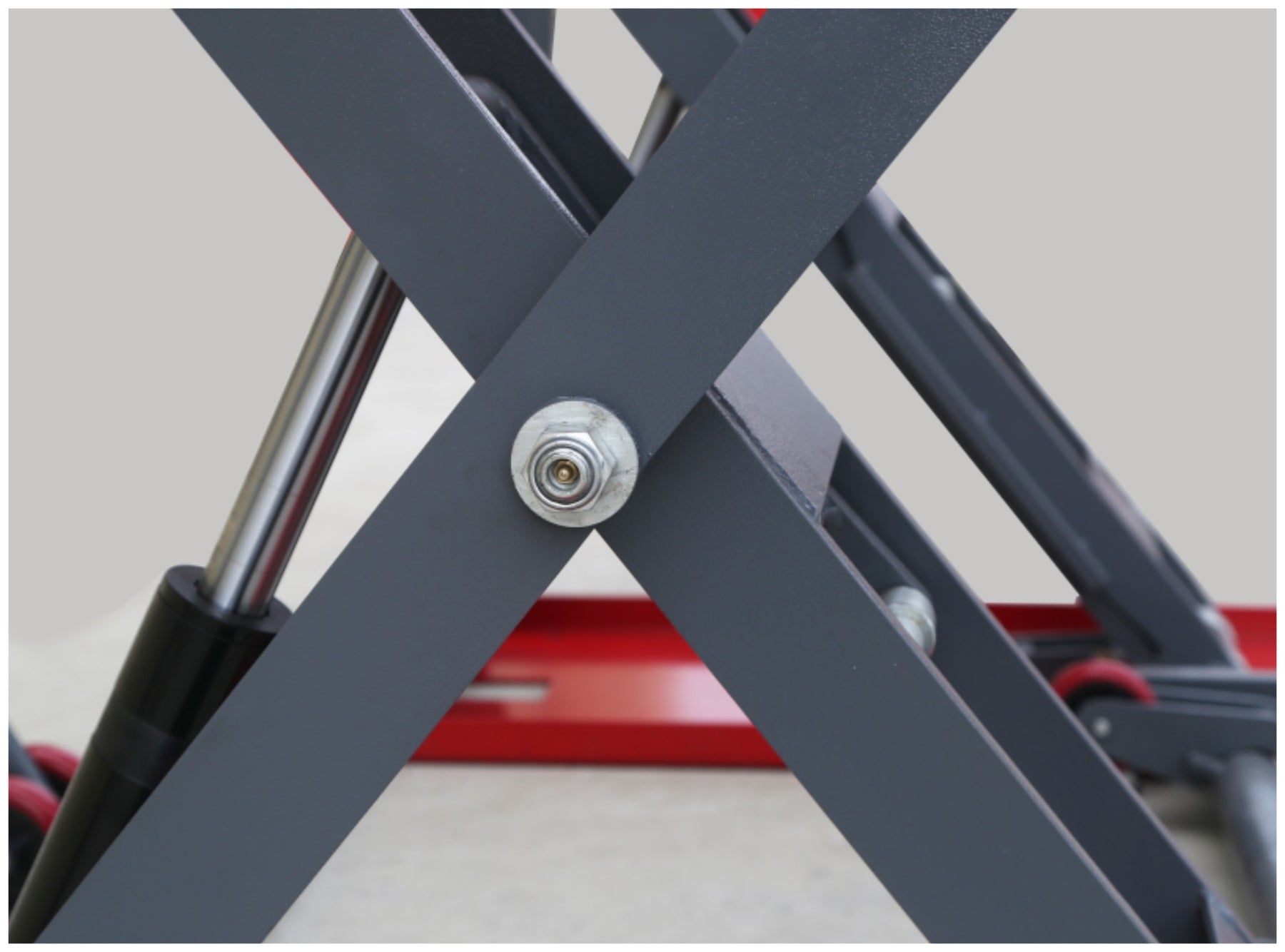 Fortisky Mid-Rise Scissor Lift 8000lb 47" Electric Lock Release 220V FSL-MR80