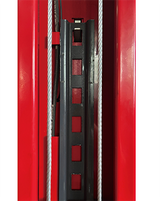 Fortisky FL-120LX 2-Post Car Lift 12,000 lb Capacity Overhead Single Point Lock Release