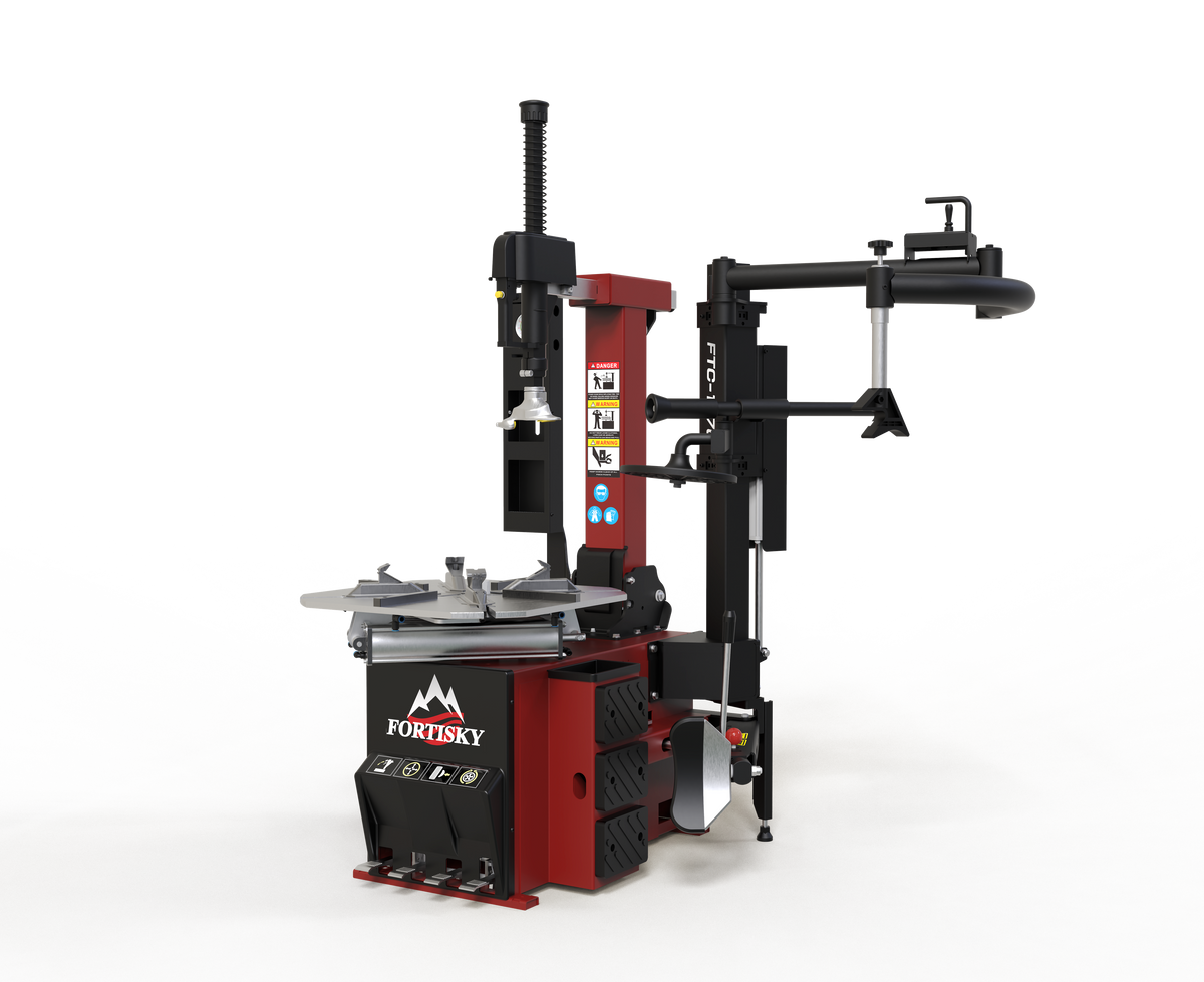 Fortisky Tilt Back Tire Changer & Dynamic Display Screen Wheel Balancer Combo 1670-8833