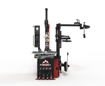 Fortisky Tilt Back Tire Changer & Dynamic Display Screen Wheel Balancer Combo 1670-8833