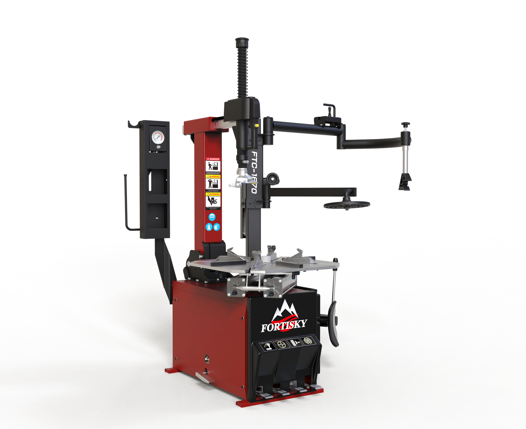 Fortisky Tilt Back Tire Changer 2.0HP Stronger Motor & Wheel Balancer Combo 1670-8823