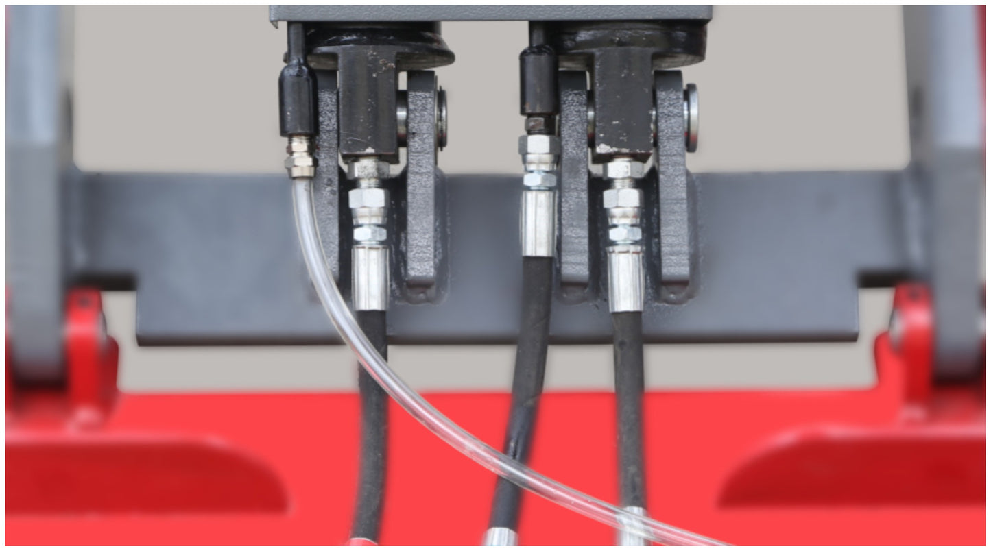 Fortisky Full-Rise Scissor Lift 9000lbs 72" Electric Lock Release 220v FSL-FR90