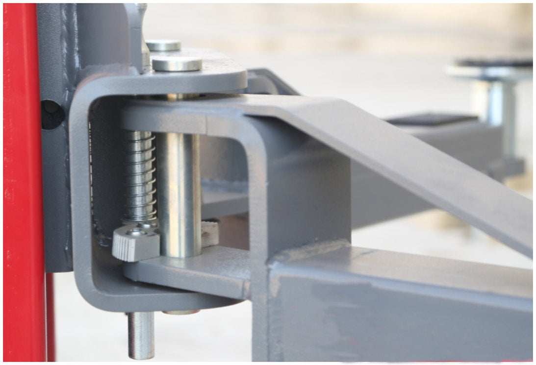 Fortisky FL-100GX 2-Post Car Lift 10,000 lb Capacity Single Point Lock Release
