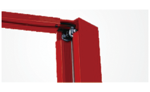 Fortisky FL-120AX 12,000 lb Asymmetrical 2-Post Car Lift Single-Point Lock Release