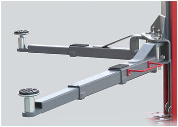 Fortisky FL-120GX 2-Post Car Lift 12,000 lb Capacity Single Point Lock Release
