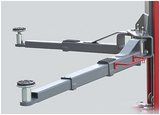 Fortisky FL-120GX 2-Post Car Lift 12,000 lb Capacity Single Point Lock Release