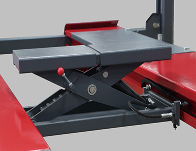 Fortisky FL-110AL 11,000 lb 4-Post Alignment Lift with 7,000 lb Rolling Jack