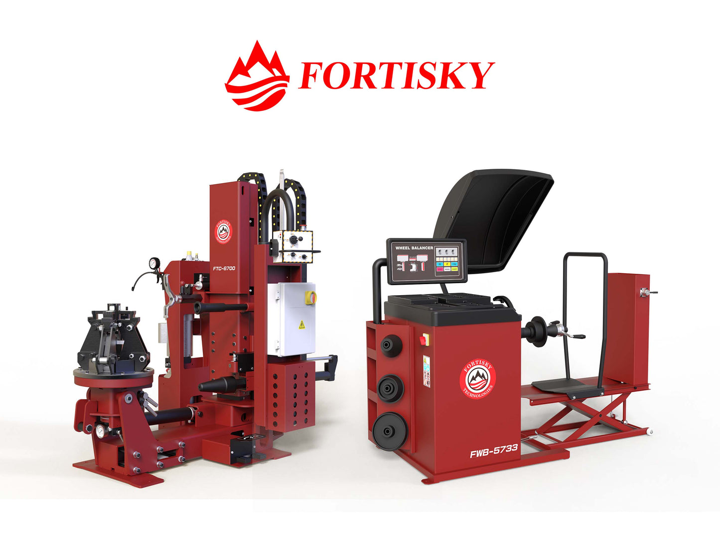 Fortisky Truck/Bus/Light Truck/Car Tire Changer Combo Fully Automatic 6700-5733