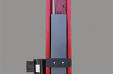 Fortisky FL-100TX 2-Post Car Lift 10,000 lb Capacity Overhead Single Point Lock Release