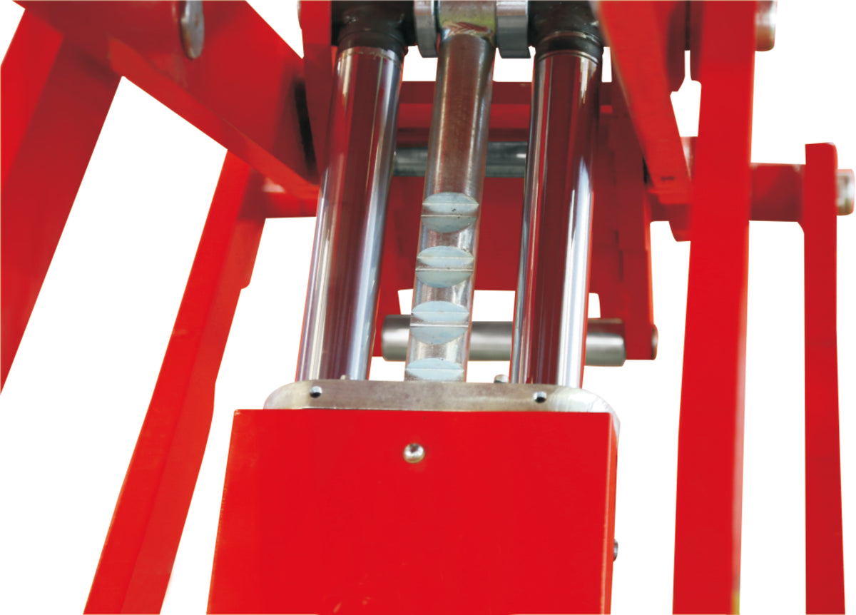 Fortisky Full-Rise Scissor Lift 9000lbs 72" Electric Lock Release 220v FSL-FR90