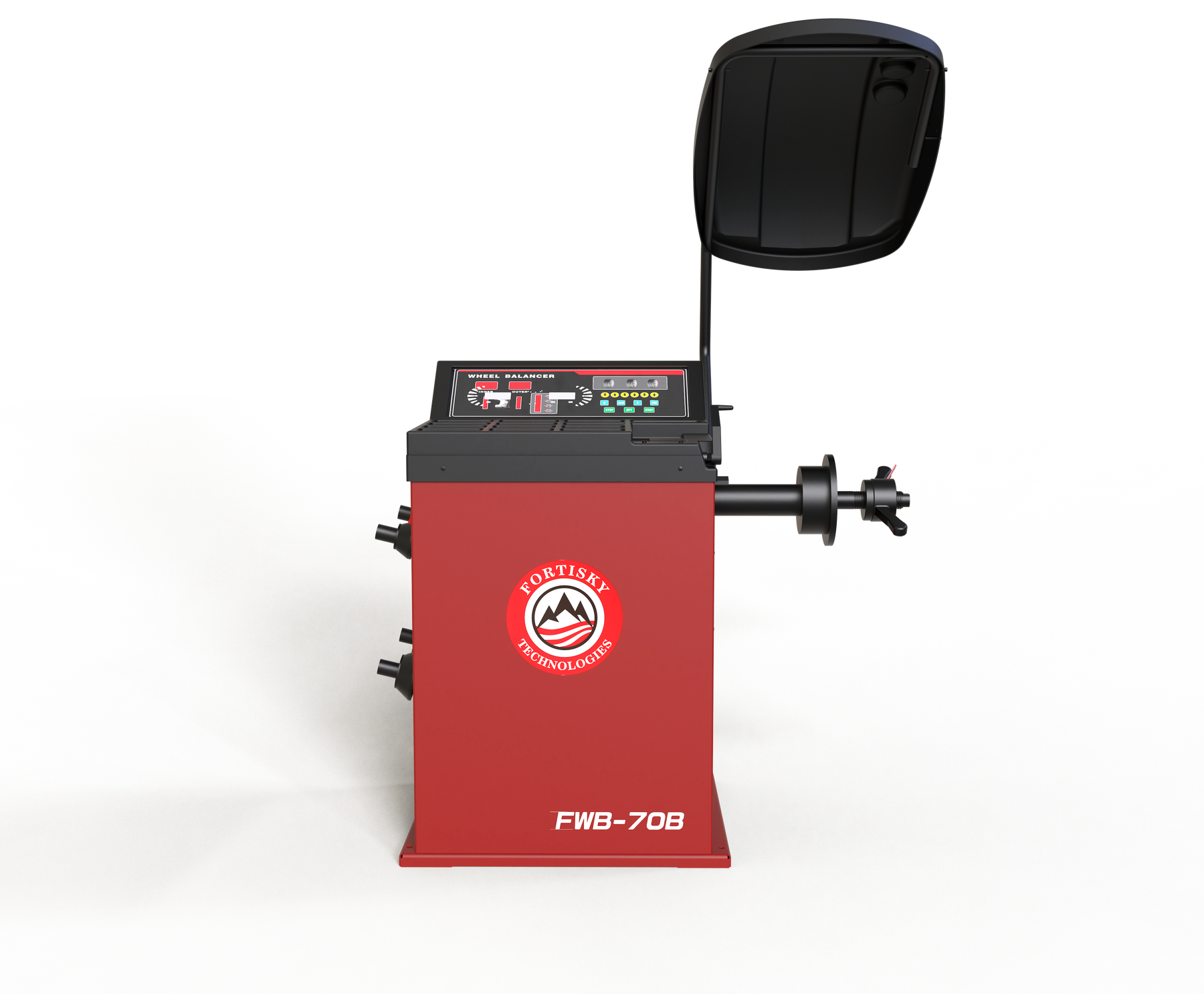 Fortisky Tire Changer 2.0HP Stronger Motor & Wheel Balancer Combo 1660-70B