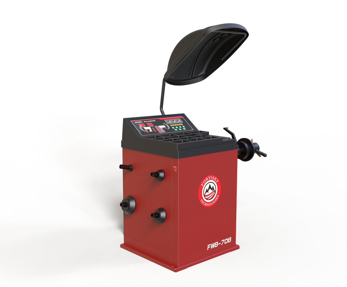 Fortisky Tire Changer 2.0HP Stronger Motor & Wheel Balancer Combo 1660-70B