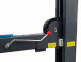 Fortisky FL-110AL 11,000 lb 4-Post Alignment Lift with 7,000 lb Rolling Jack