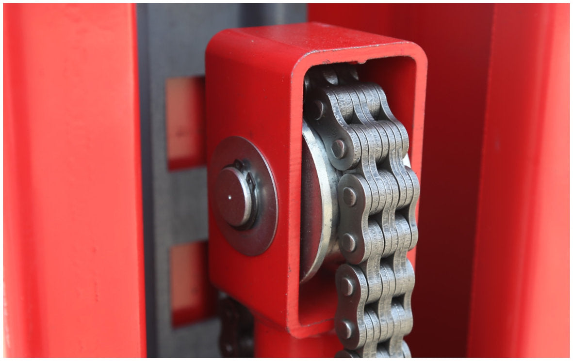 Fortisky FL-100TX 2-Post Car Lift 10,000 lb Capacity Overhead Single Point Lock Release
