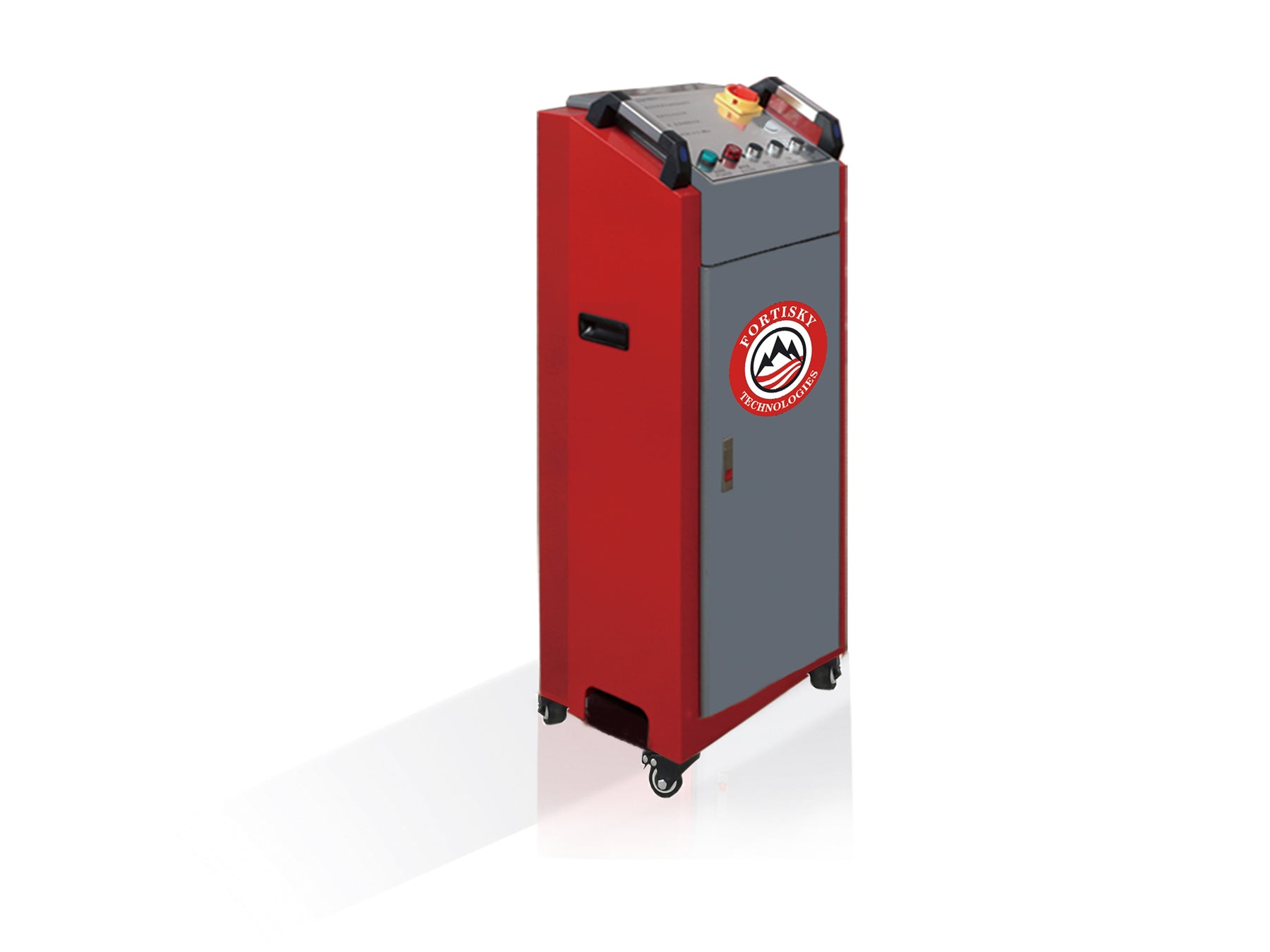 Fortisky Mid-Rise Scissor Lift 8000lb 47" Electric Lock Release 220V FSL-MR80