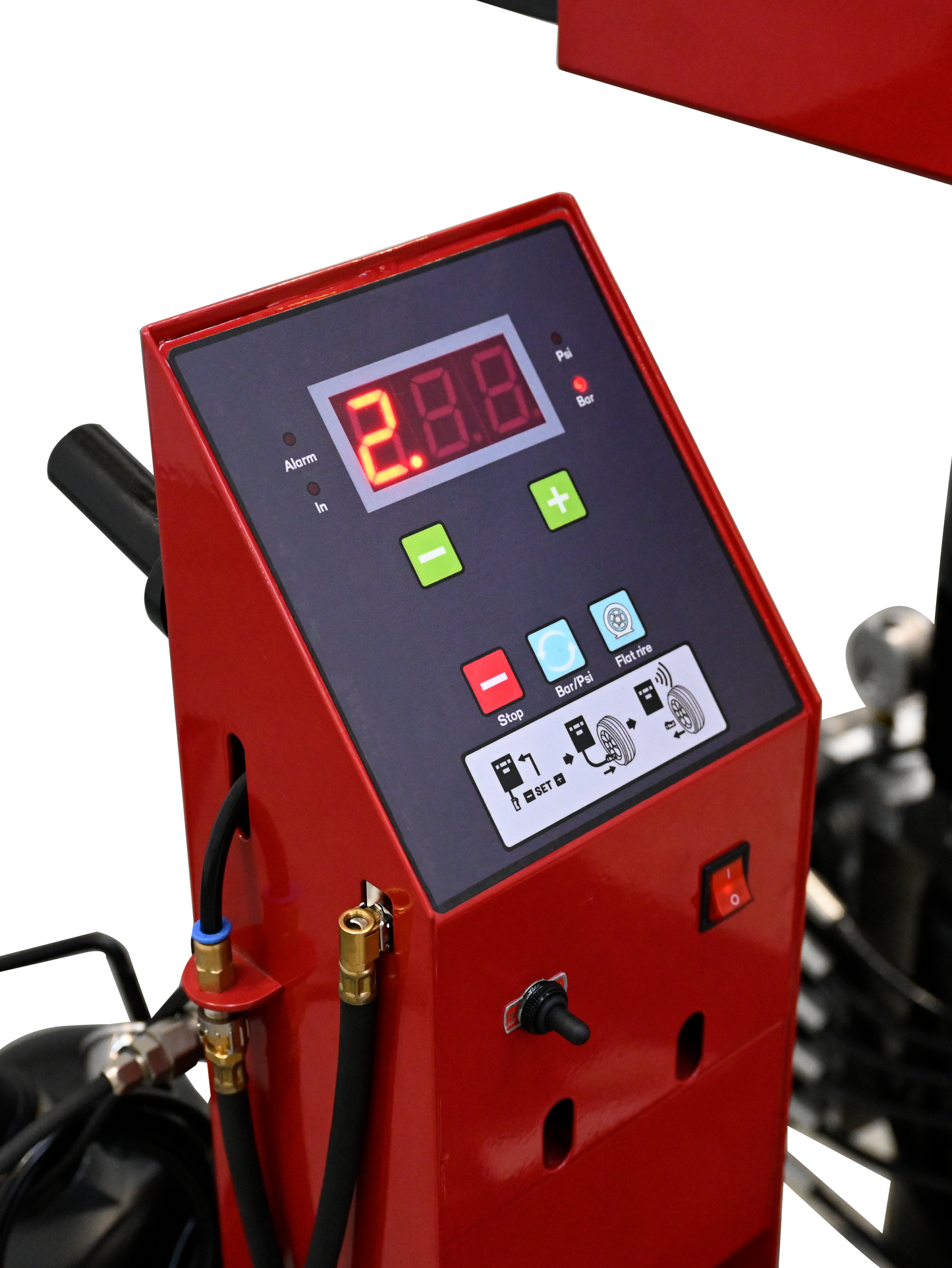 Fortisky Leverless Center Post Tire Changer Fully Automatic Combo T8-8833