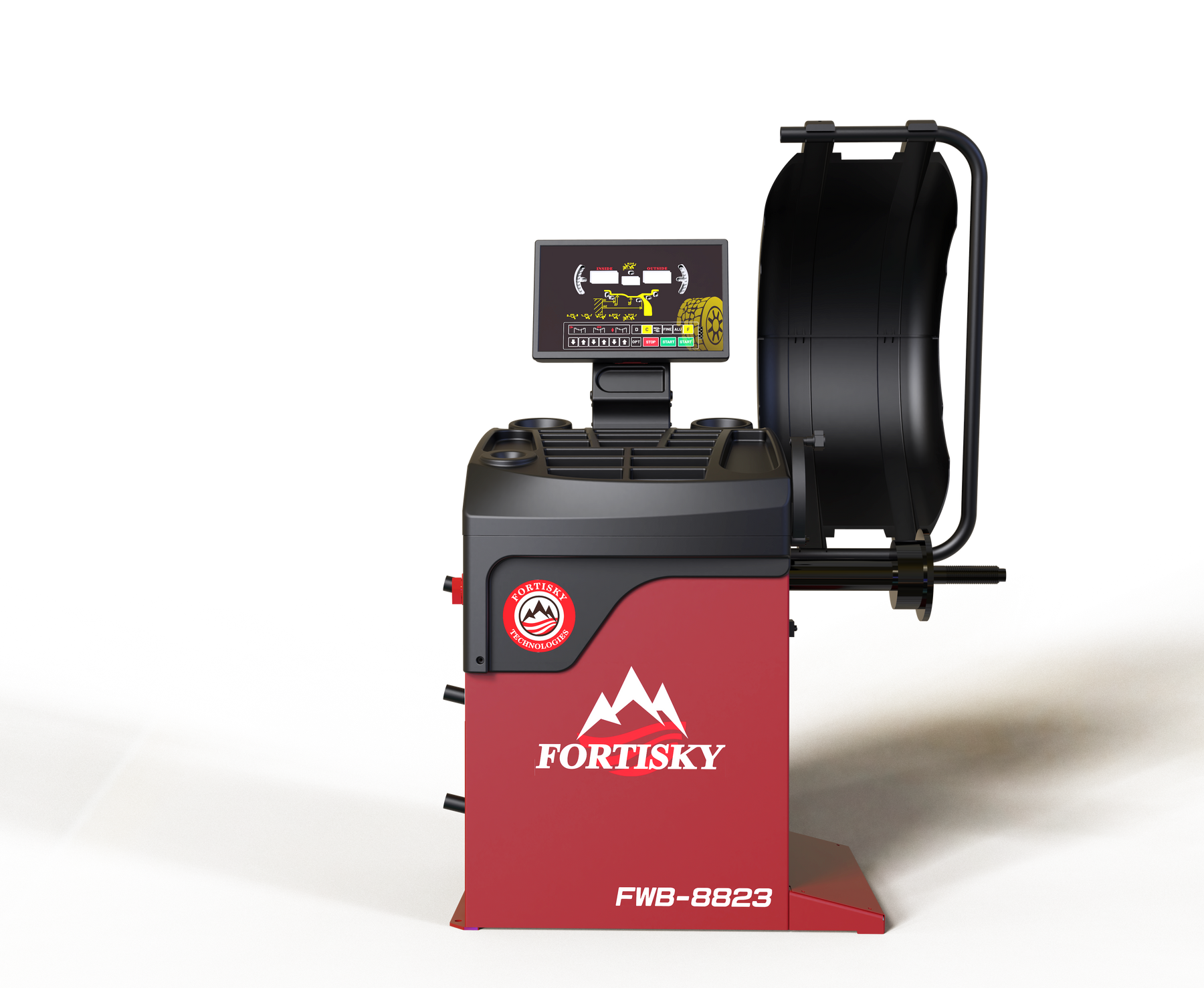 Fortisky Tire Changer & Wheel Balancer Combo 1620-8823