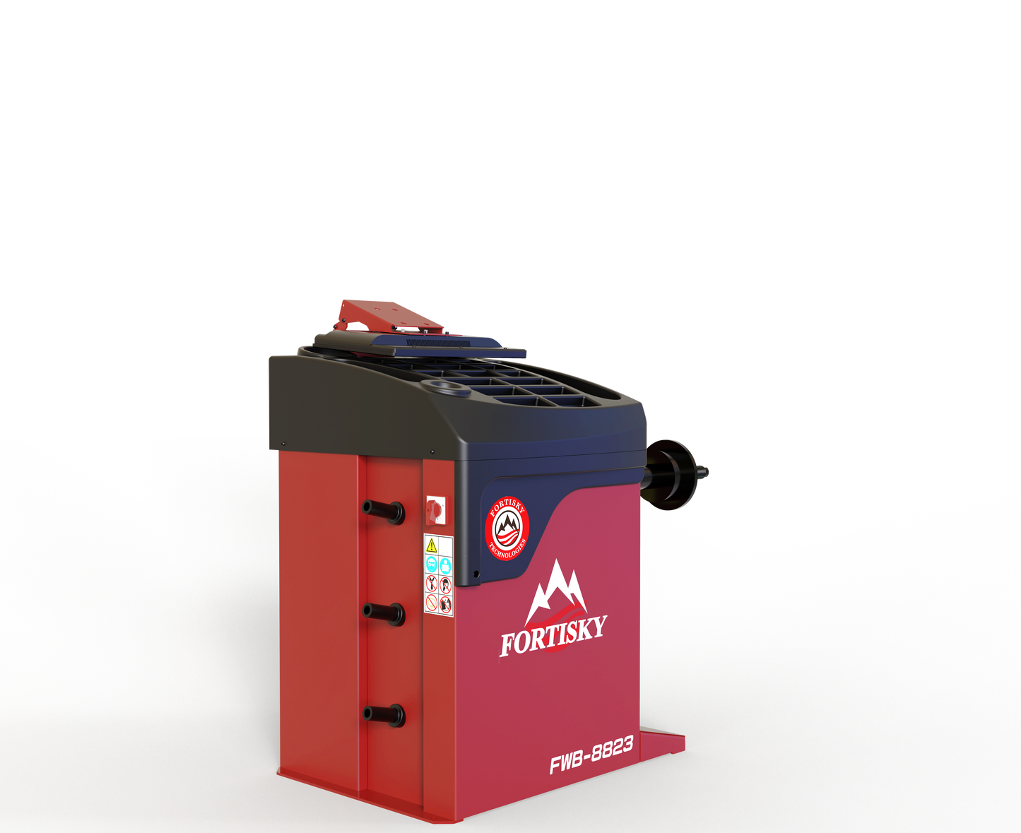 Fortisky Tilt Back Tire Changer 2.0HP Stronger Motor & Wheel Balancer Combo 1670-8823