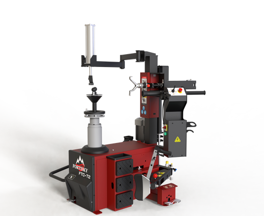 Fortisky Leverless Center Post Tire Changer Fully Automatic Combo T2-8823