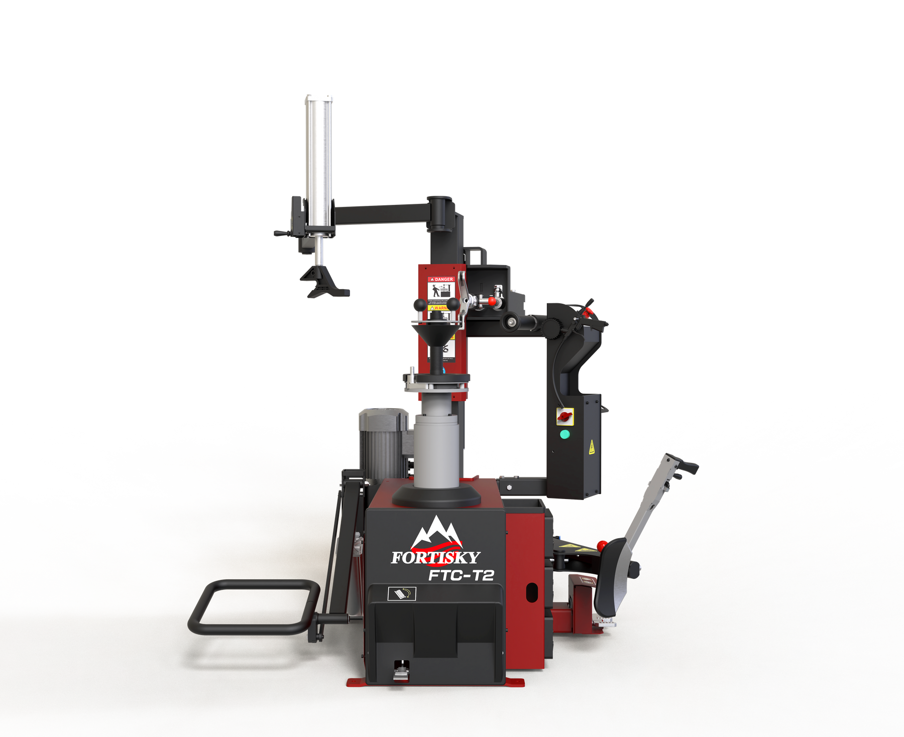 Fortisky Leverless Center Post Tire Changer Fully Automatic Combo T2-8823