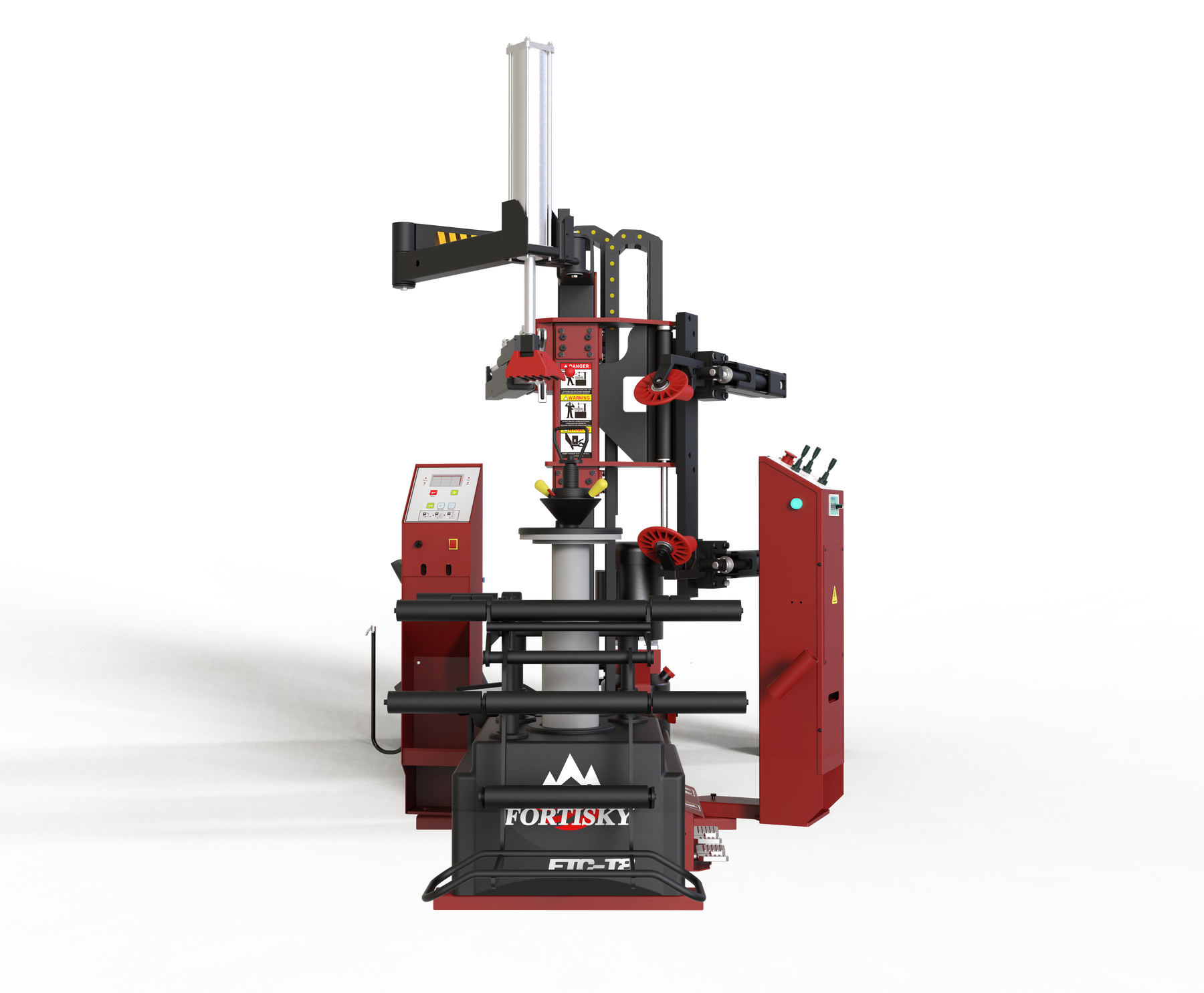 Fortisky Leverless Center Post Tire Changer Fully Automatic Combo T8-8823