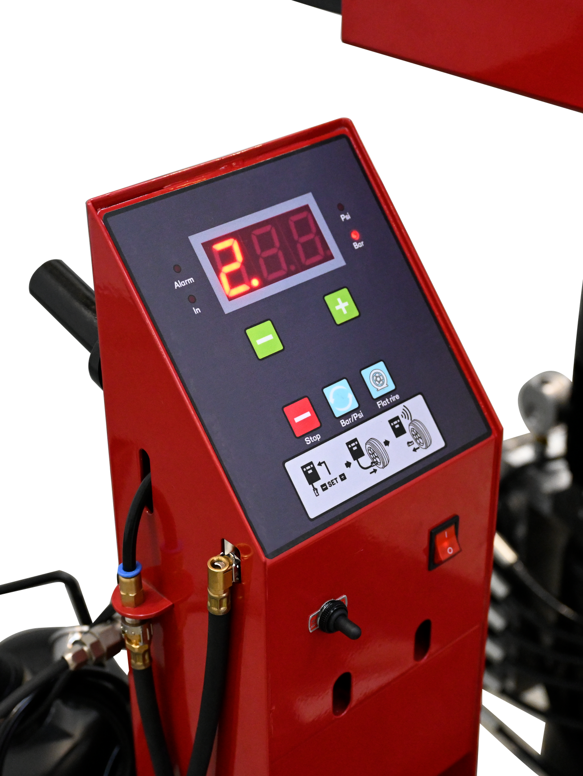 Fortisky Leverless Center Post Tire Changer Fully Automatic Combo T8-8823